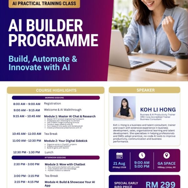 ai builder programme (21 aug 2026)